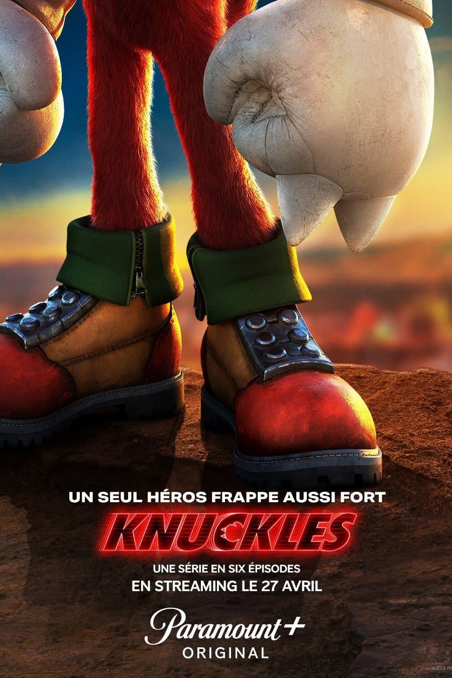 Les saisons de Knuckles sont-elles disponibles sur Netflix ou autre ?
