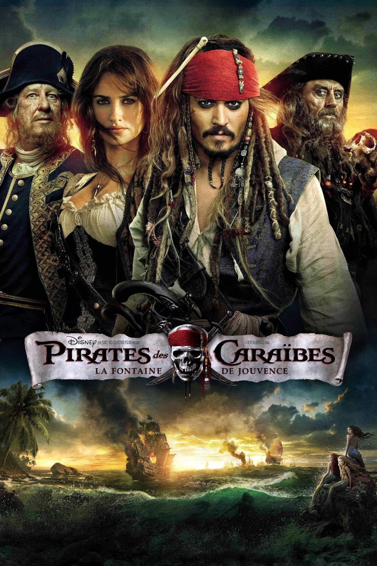Pirates des Caraïbes : La Fontaine de jouvence est-il disponible sur Netflix ou autre ?