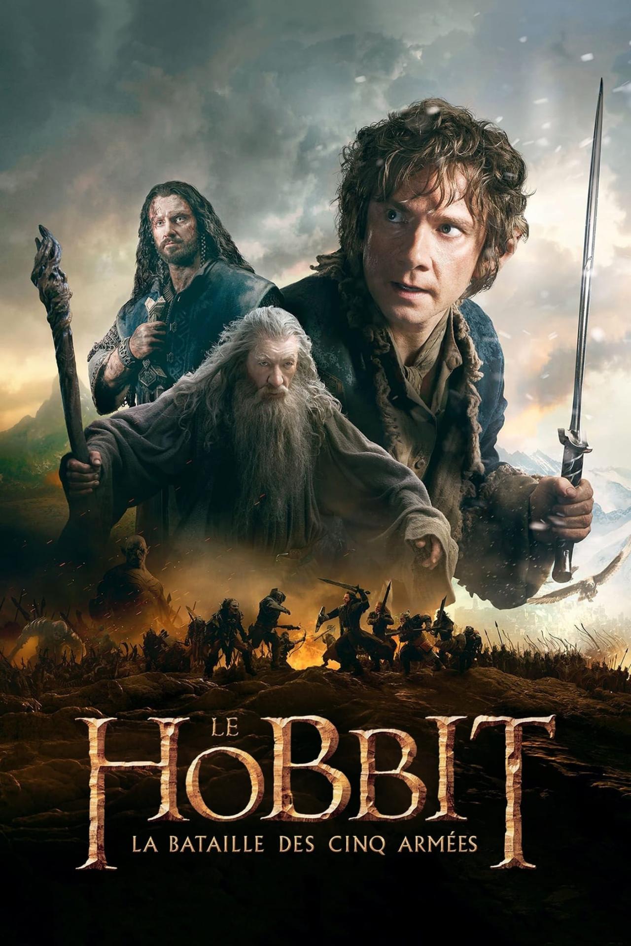 Affiche du film Le Hobbit : La Bataille des cinq armées poster