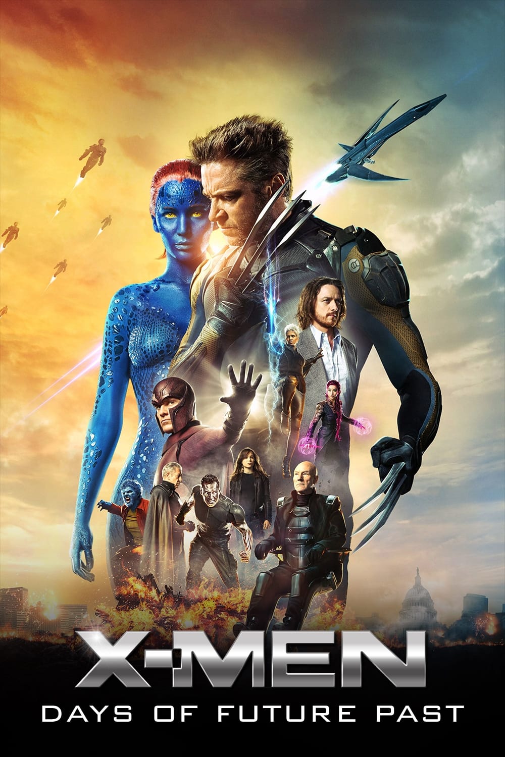 Affiche du film X-Men : Days of Future Past