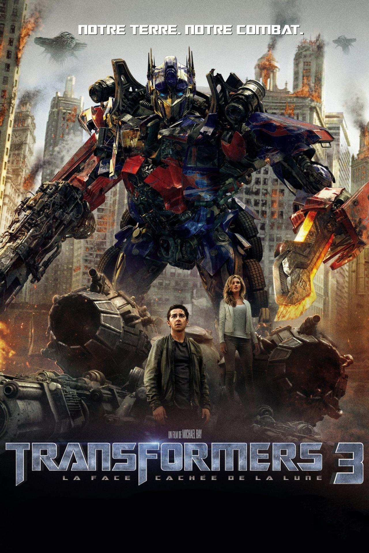 Affiche du film Transformers 3 : La Face cachée de la Lune poster