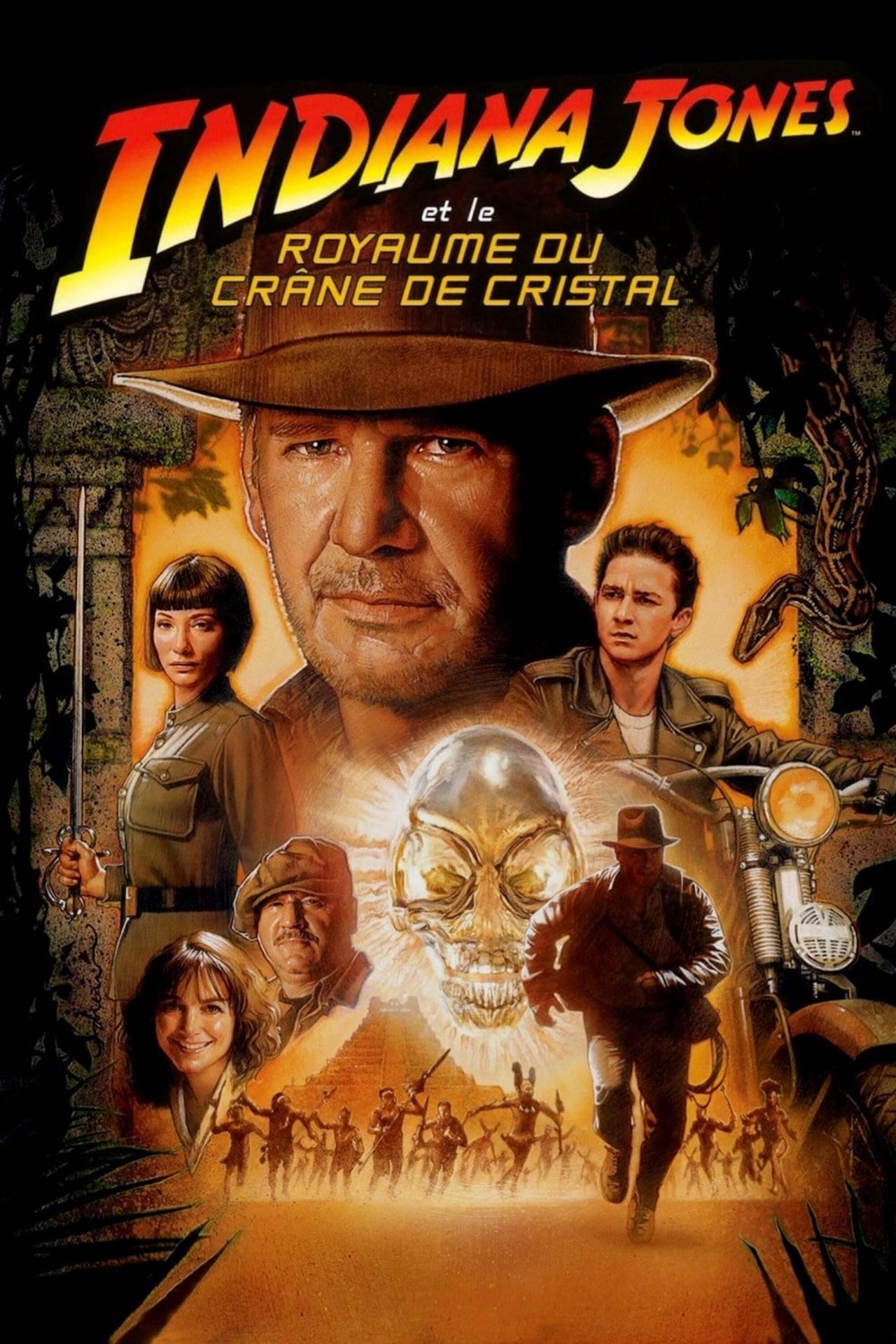 Affiche du film Indiana Jones et le royaume du crâne de cristal poster