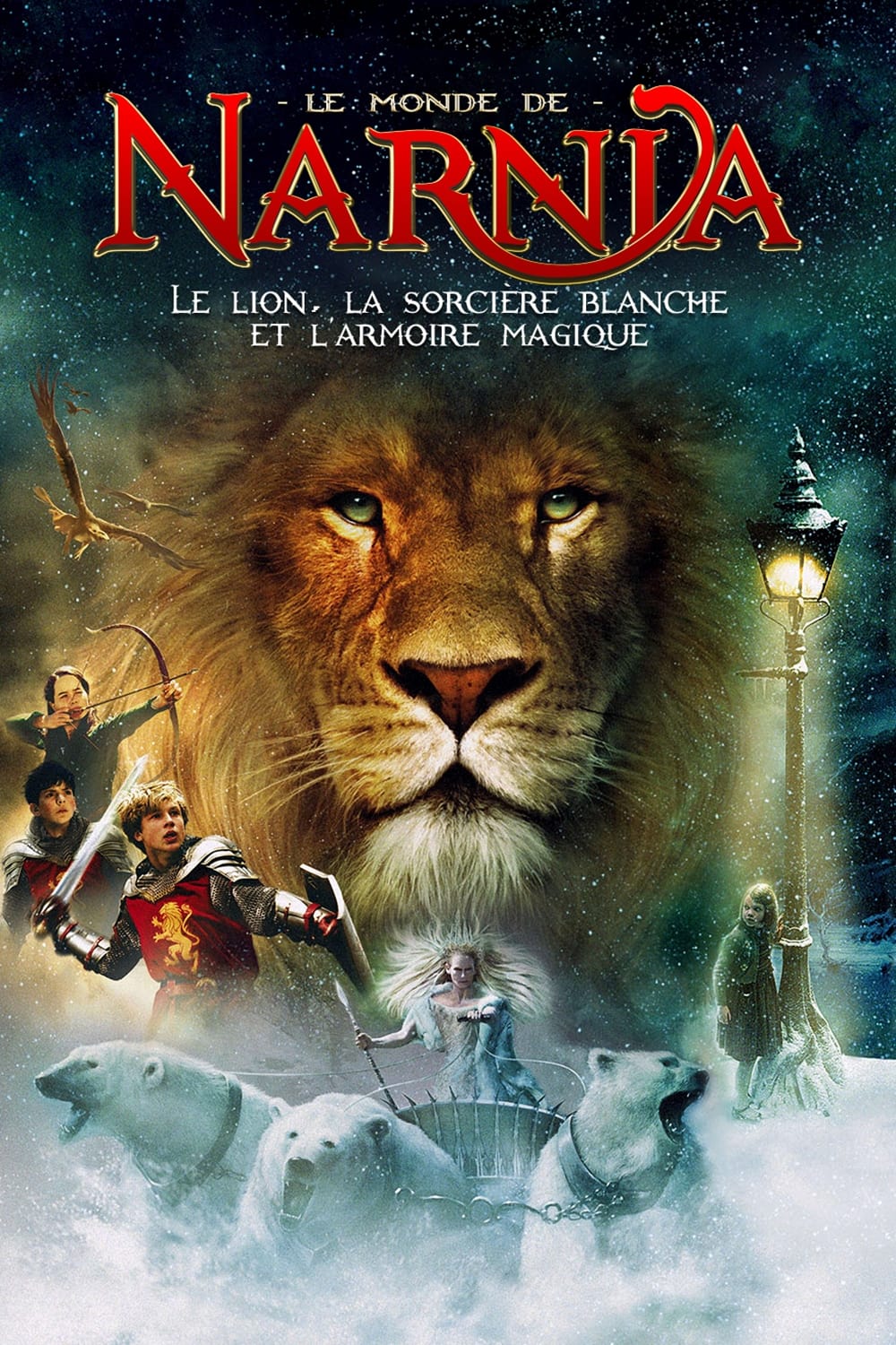 Affiche du film Le Monde de Narnia : Le Lion, la sorcière blanche et l'armoire magique