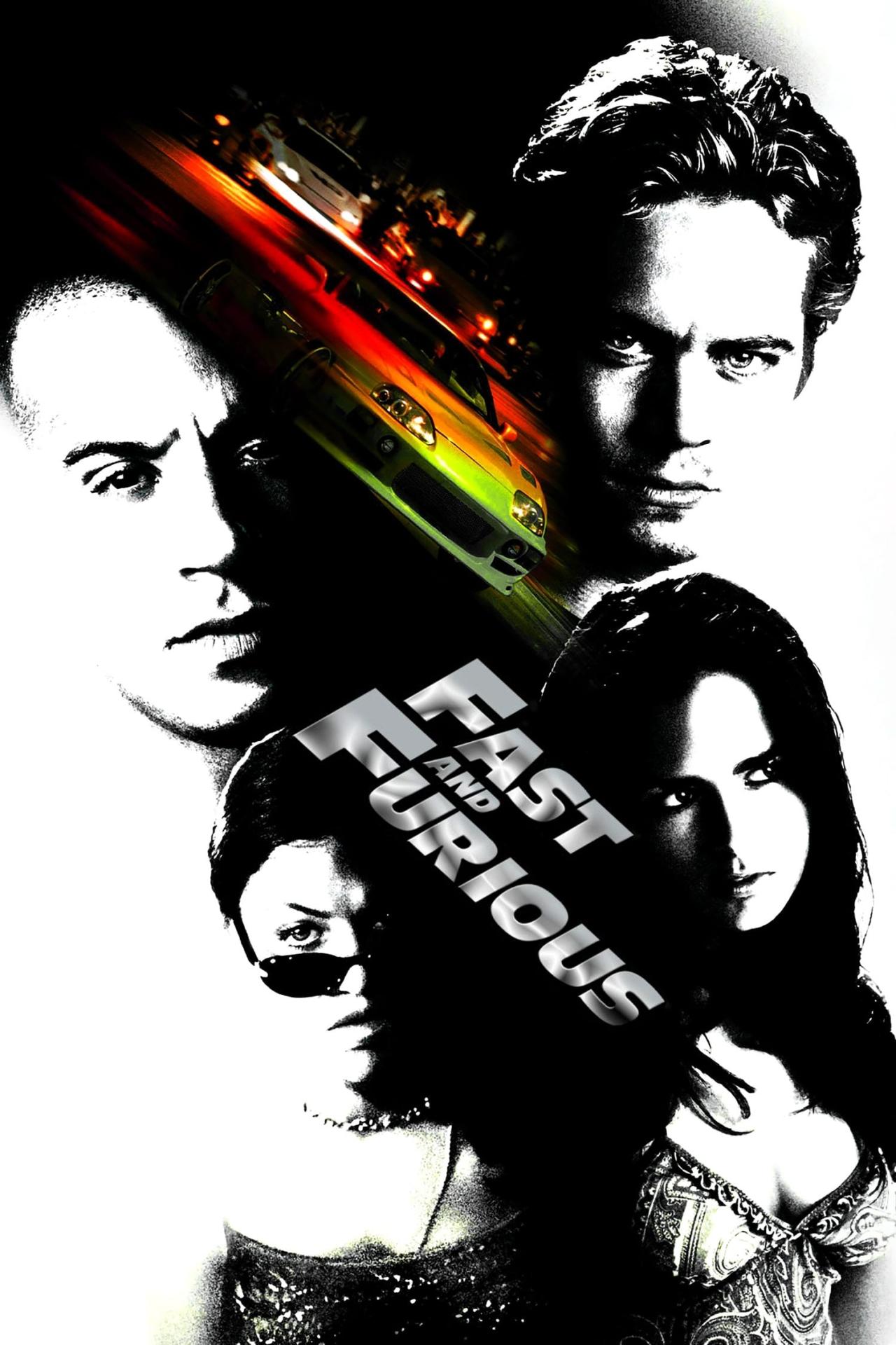 Affiche du film Fast and Furious poster