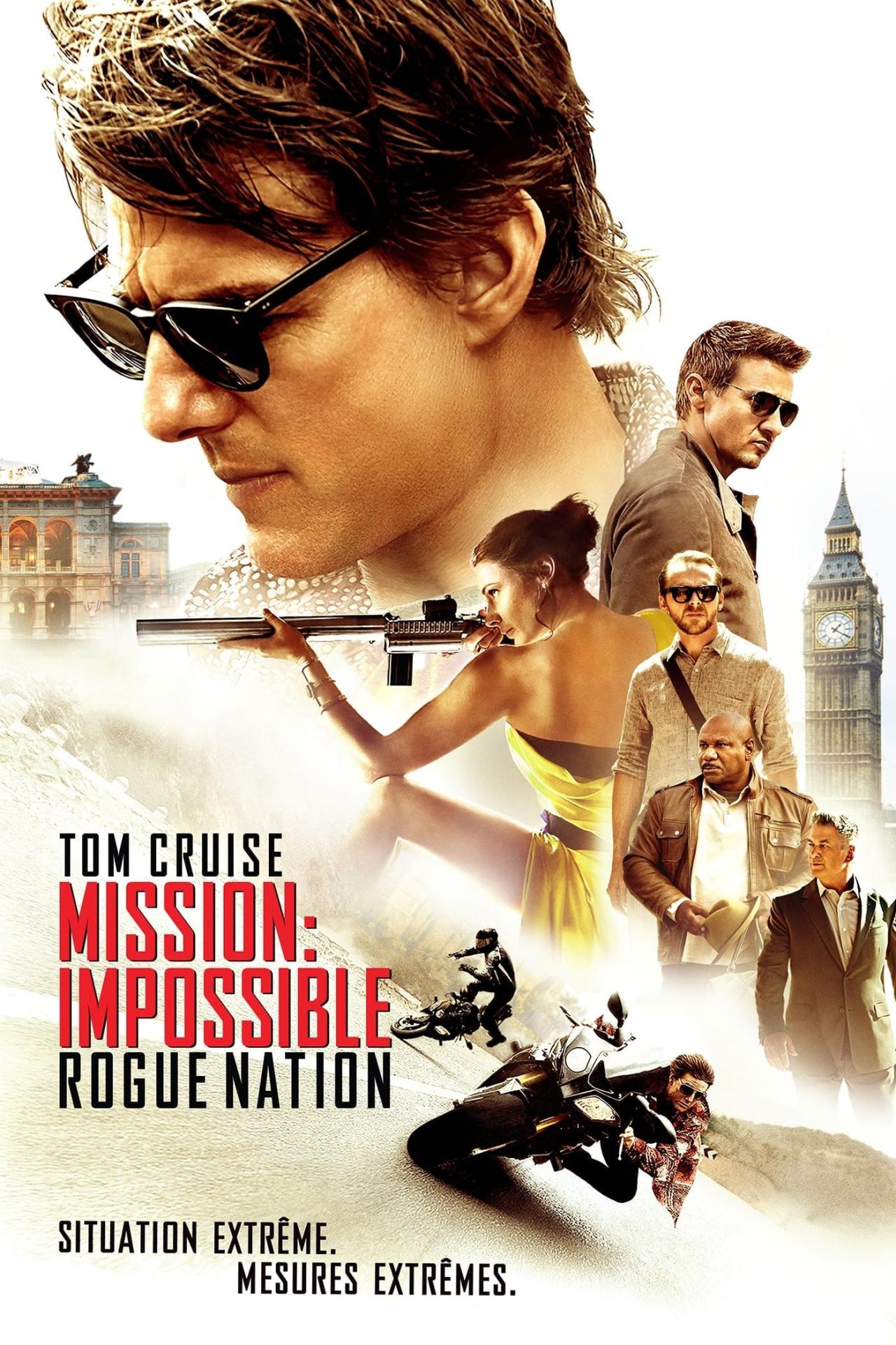 Mission : Impossible - Rogue Nation est-il disponible sur Netflix ou autre ?