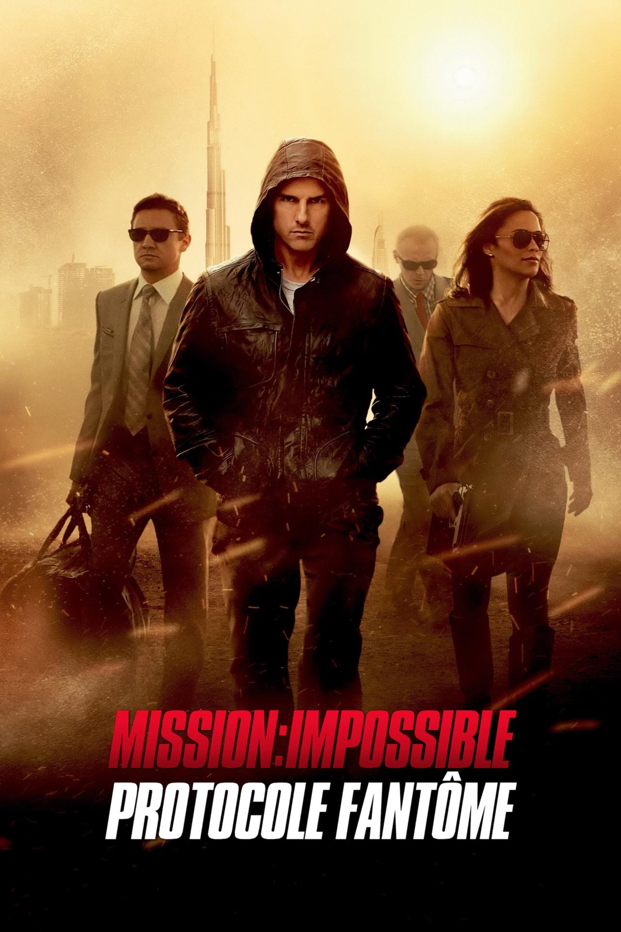 Mission : Impossible - Protocole Fantôme est-il disponible sur Netflix ou autre ?