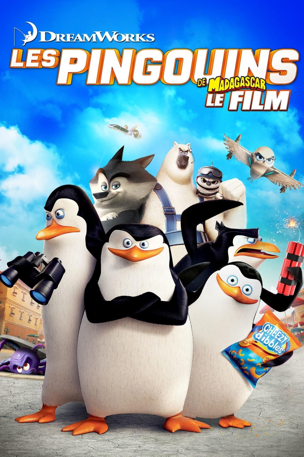 Affiche du film Les Pingouins de Madagascar poster