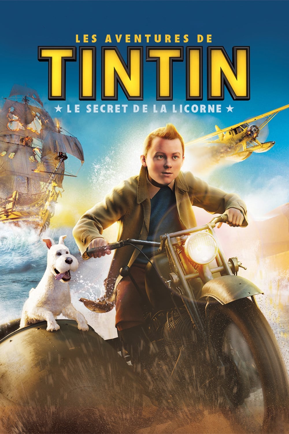 Affiche du film Les Aventures de Tintin : Le Secret de la Licorne poster