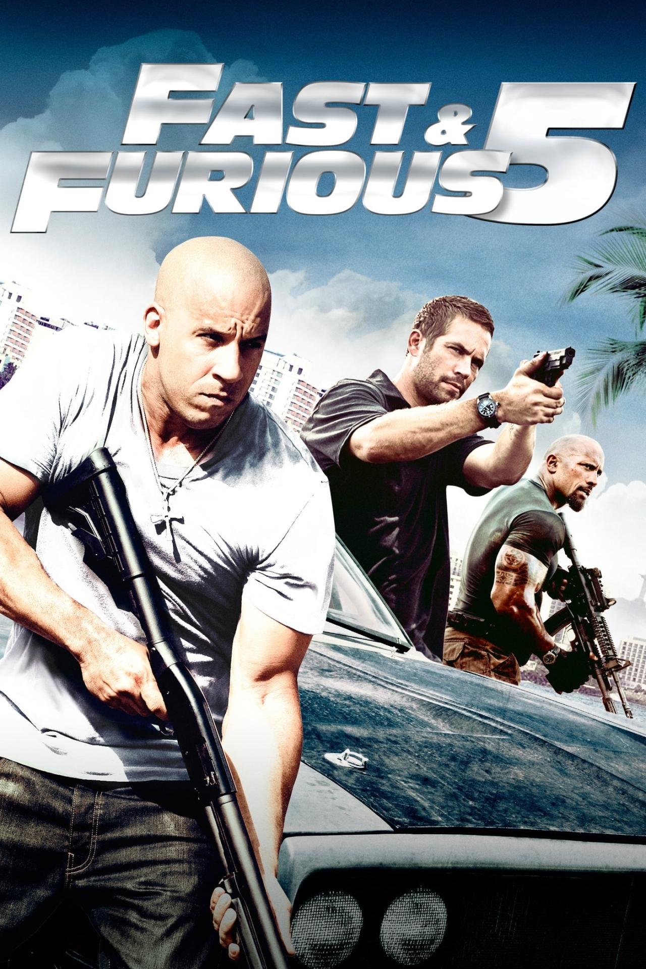 Affiche du film Fast & Furious 5