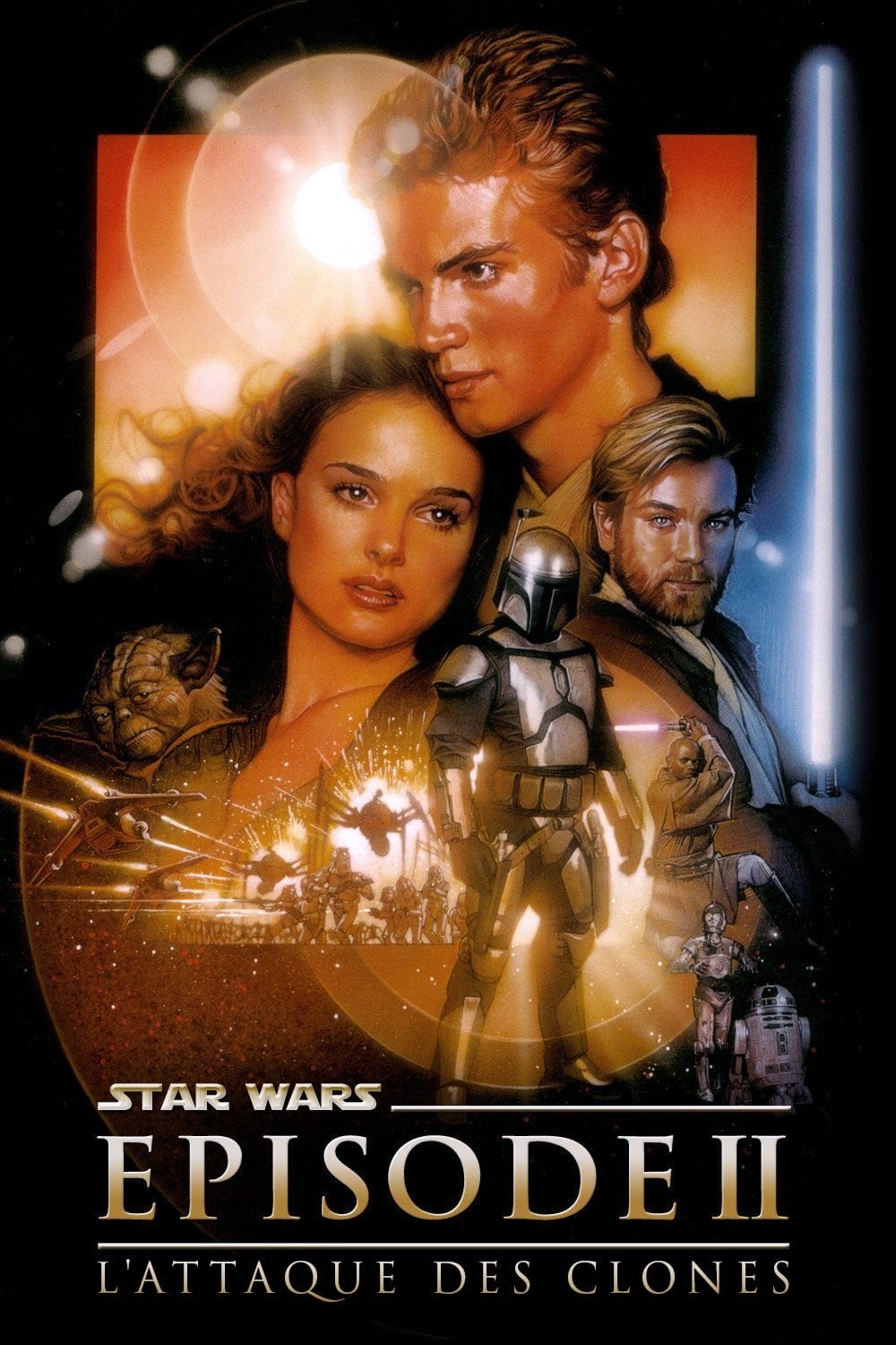 Affiche du film Star Wars, épisode II - L'Attaque des clones poster