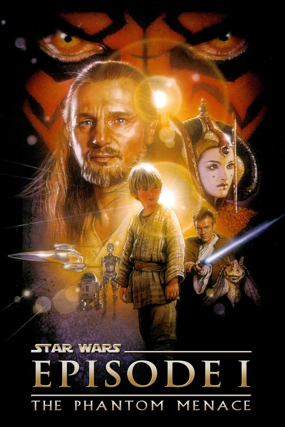 Affiche du film Star Wars: Episode I - The Phantom Menace poster