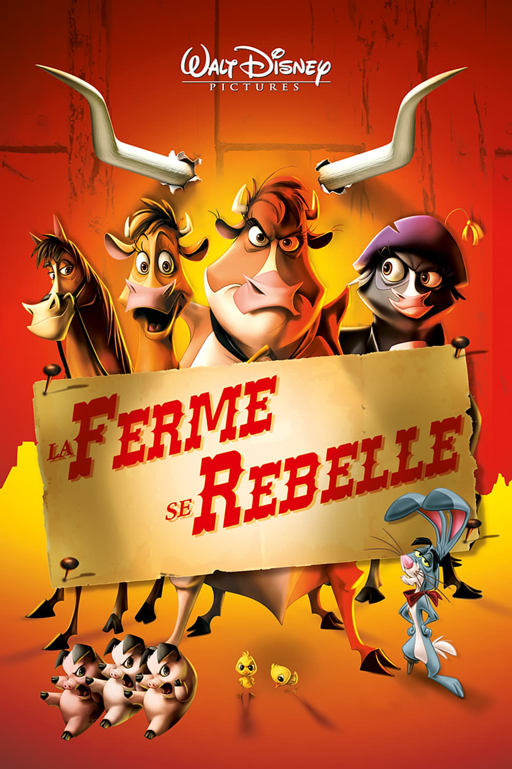 Affiche du film La ferme se rebelle poster