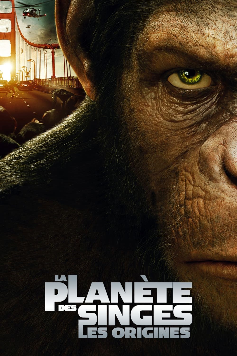Affiche du film La Planète des singes : Les Origines