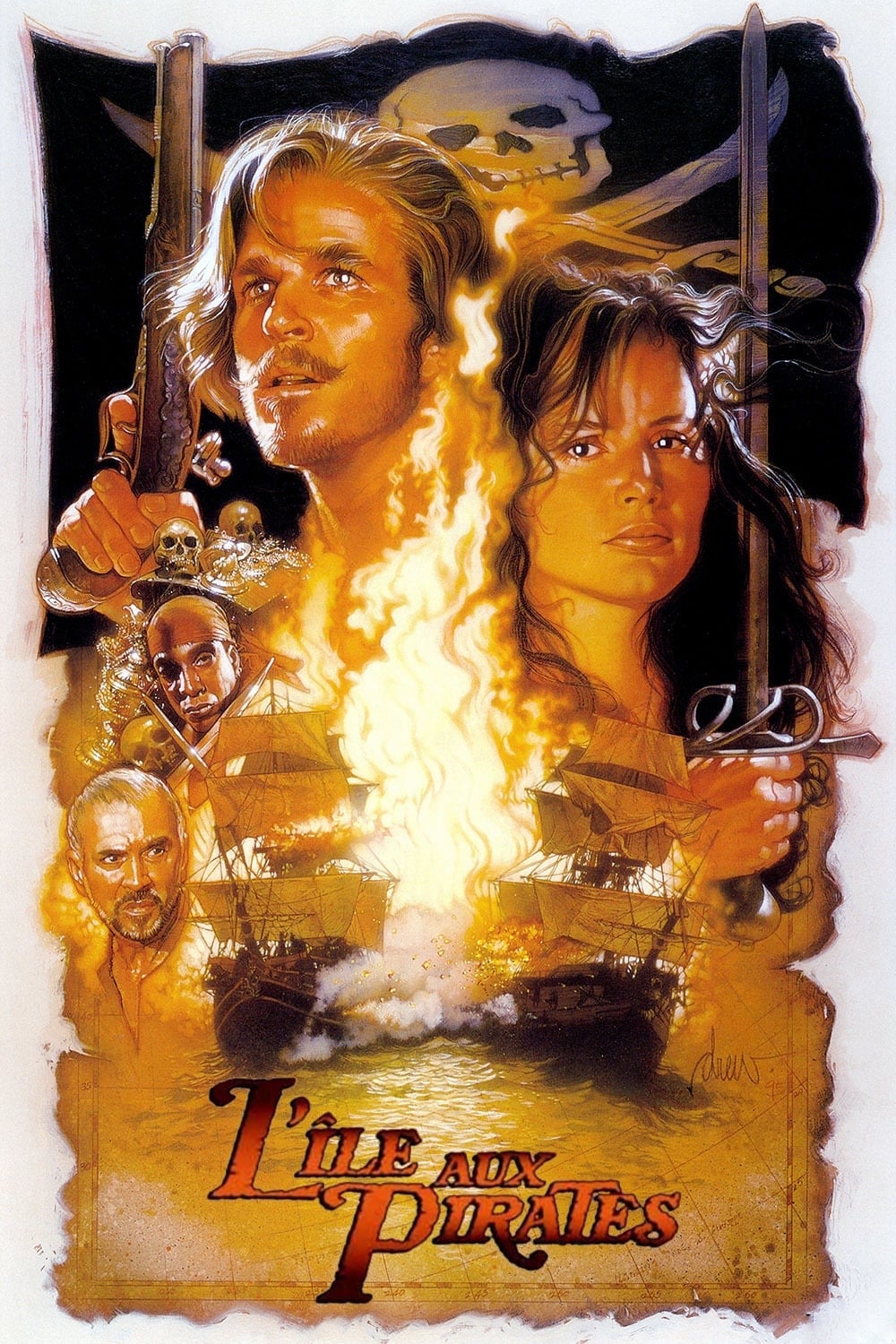 Affiche du film L'Île aux pirates poster