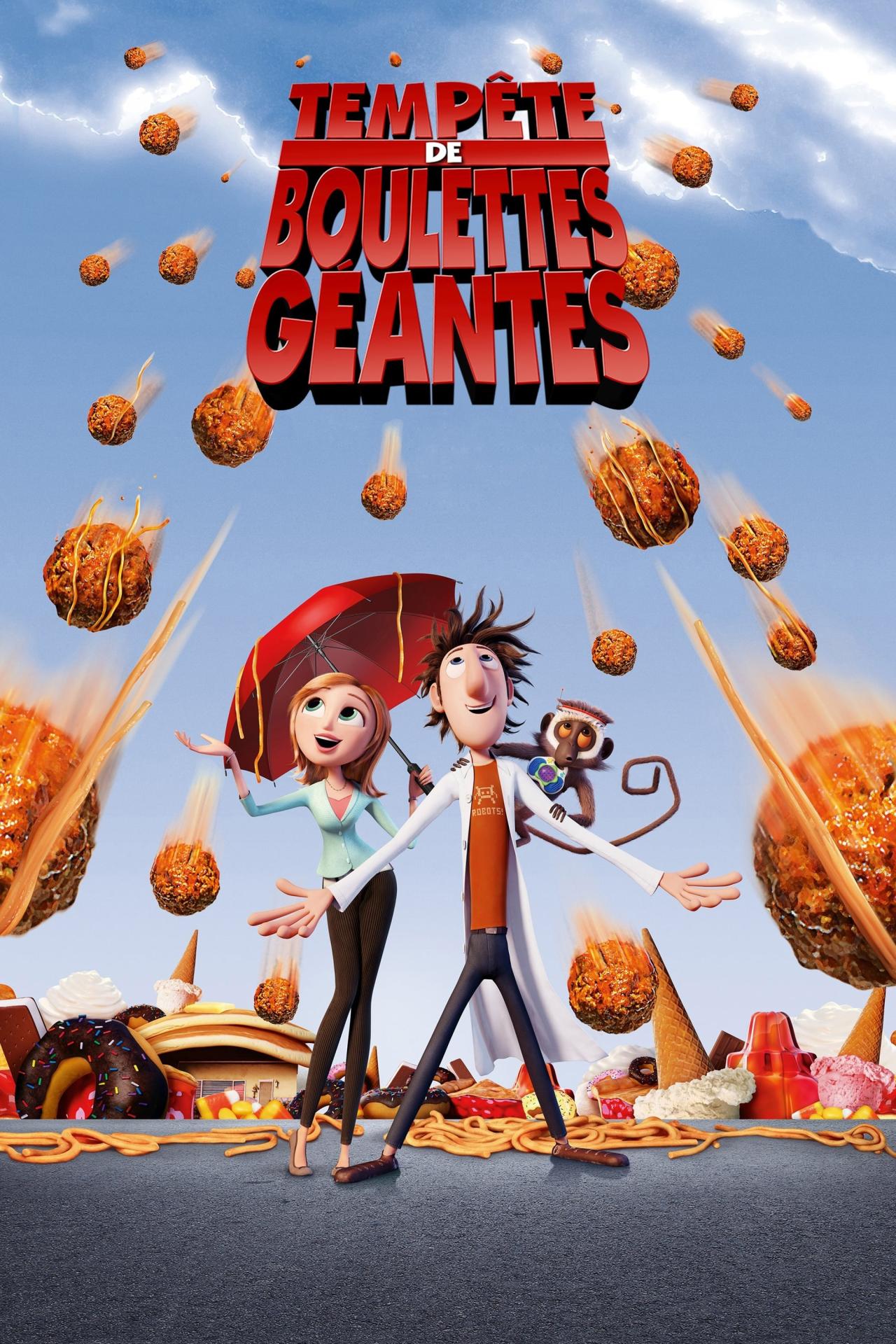 Affiche du film Tempête de boulettes géantes poster