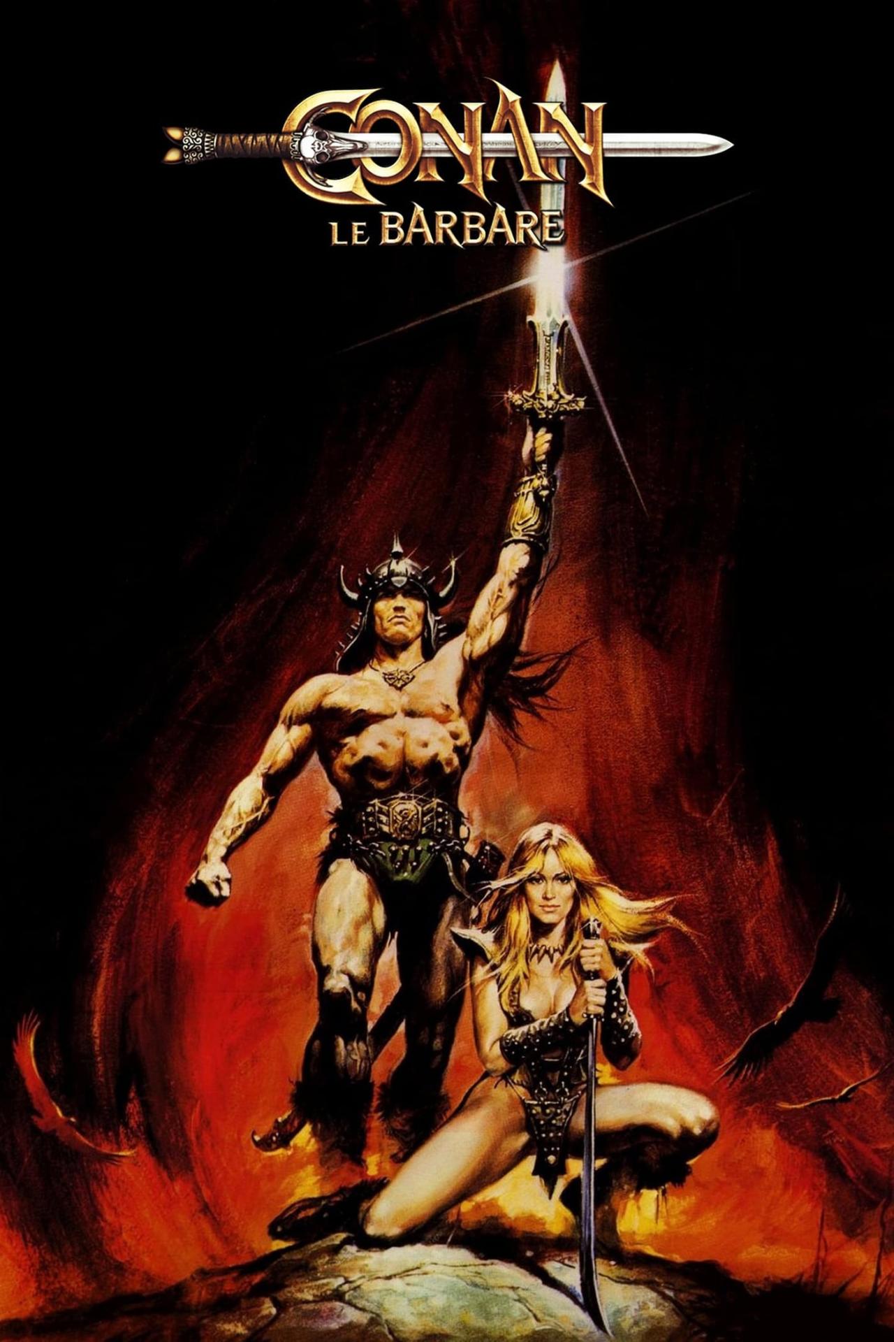 Affiche du film Conan le barbare poster