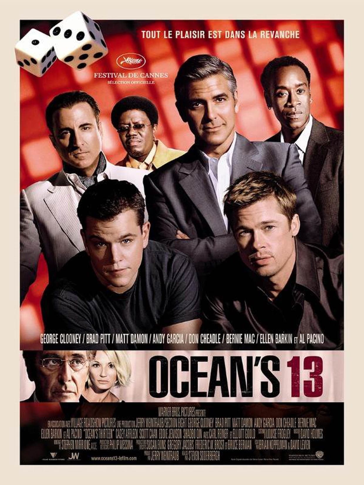 Affiche du film Ocean's 13 poster