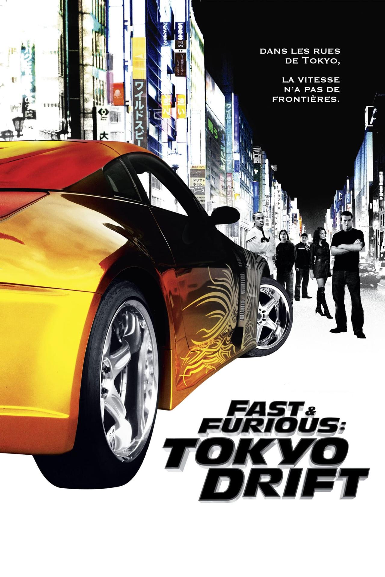 Affiche du film Fast & Furious : Tokyo drift poster