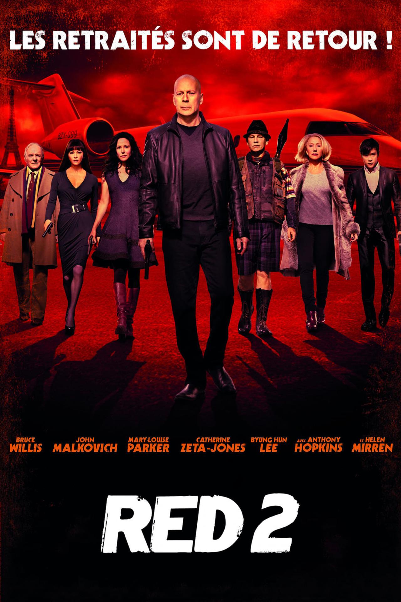 Red 2 est-il disponible sur Netflix ou autre ?