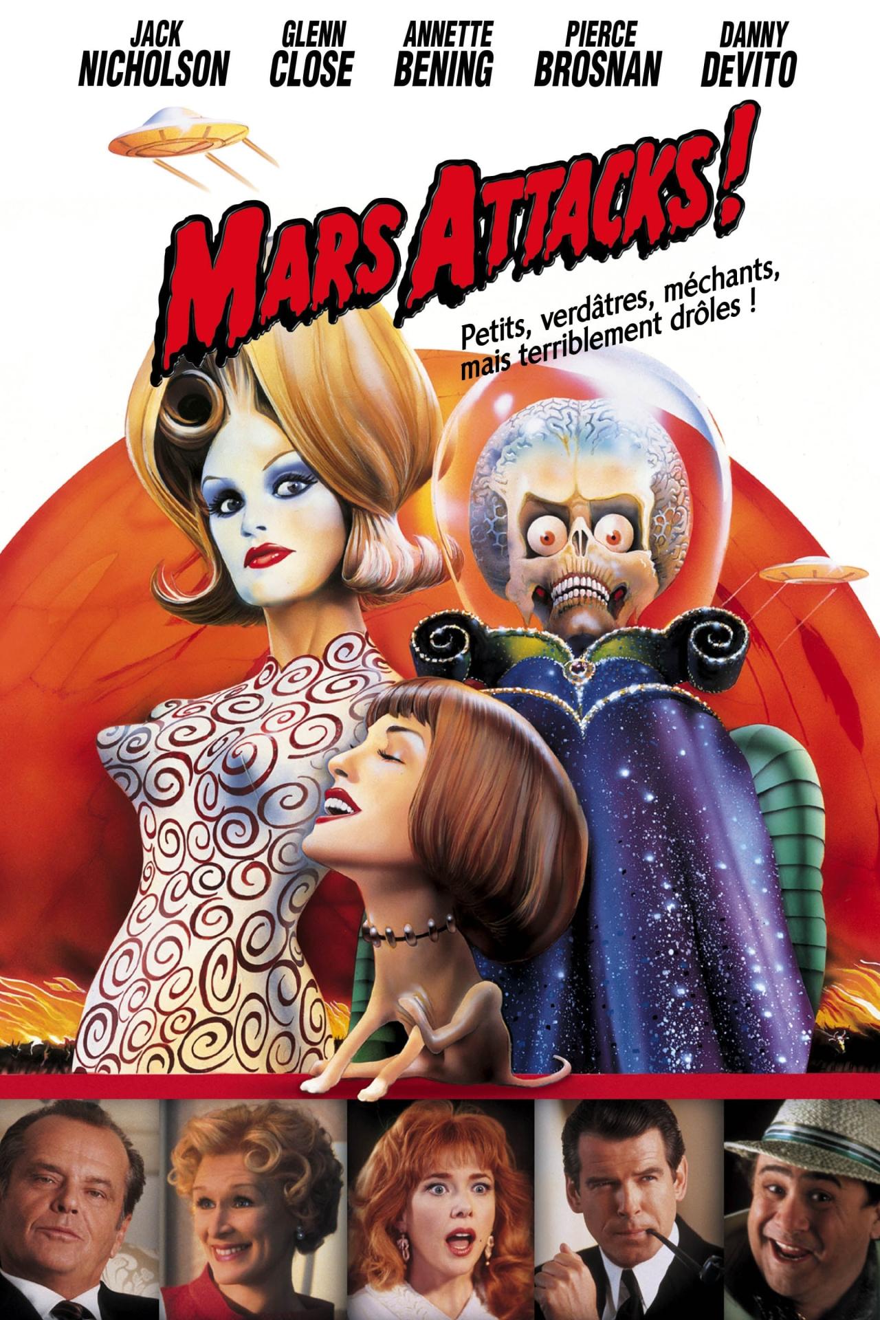 Mars Attacks! est-il disponible sur Netflix ou autre ?