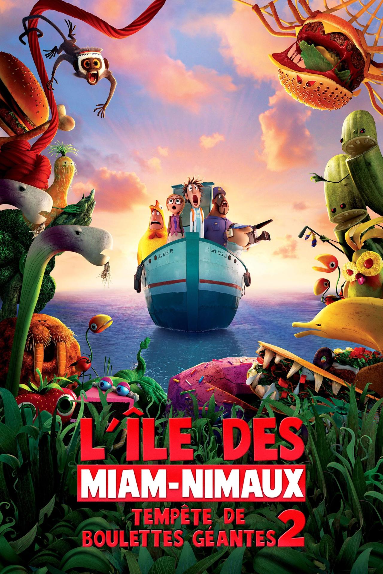 L'Île des Miam-nimaux : Tempête de boulettes géantes 2 est-il disponible sur Netflix ou autre ?