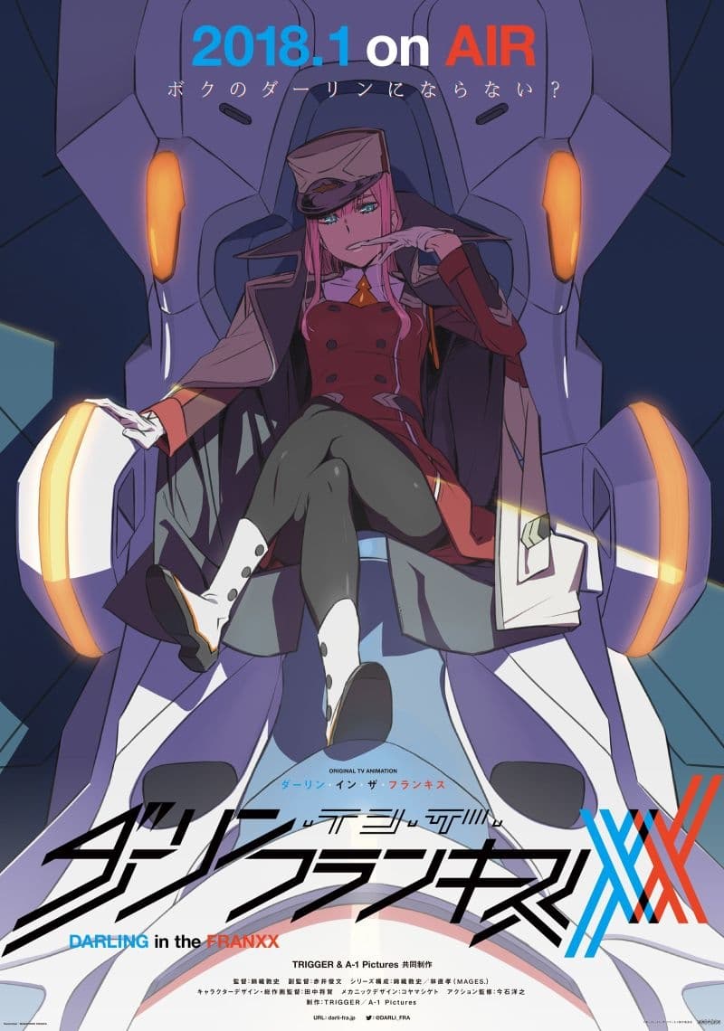 Les saisons de Darling in The FranXX sont-elles disponibles sur Netflix ou autre ?