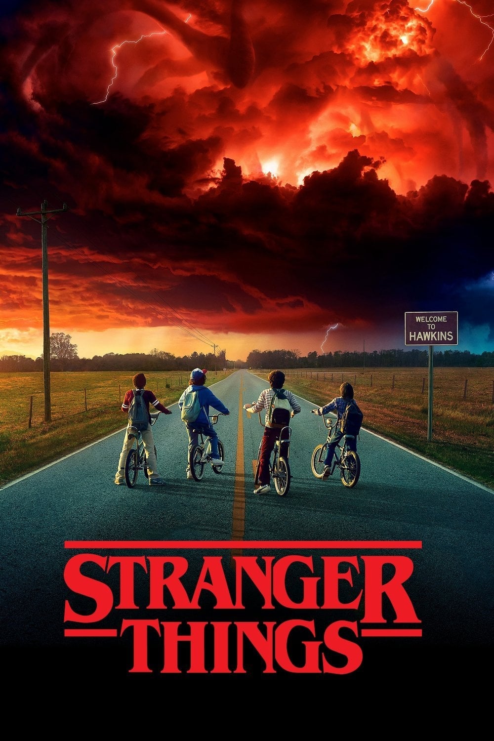 Affiche de la série Stranger Things