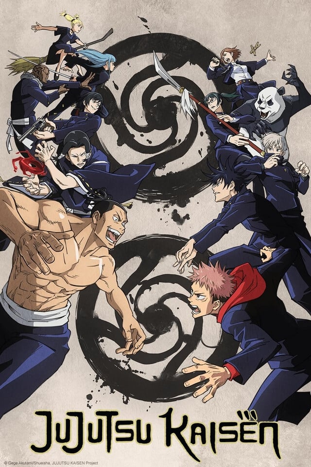 Affiche de la série Jujutsu Kaisen poster