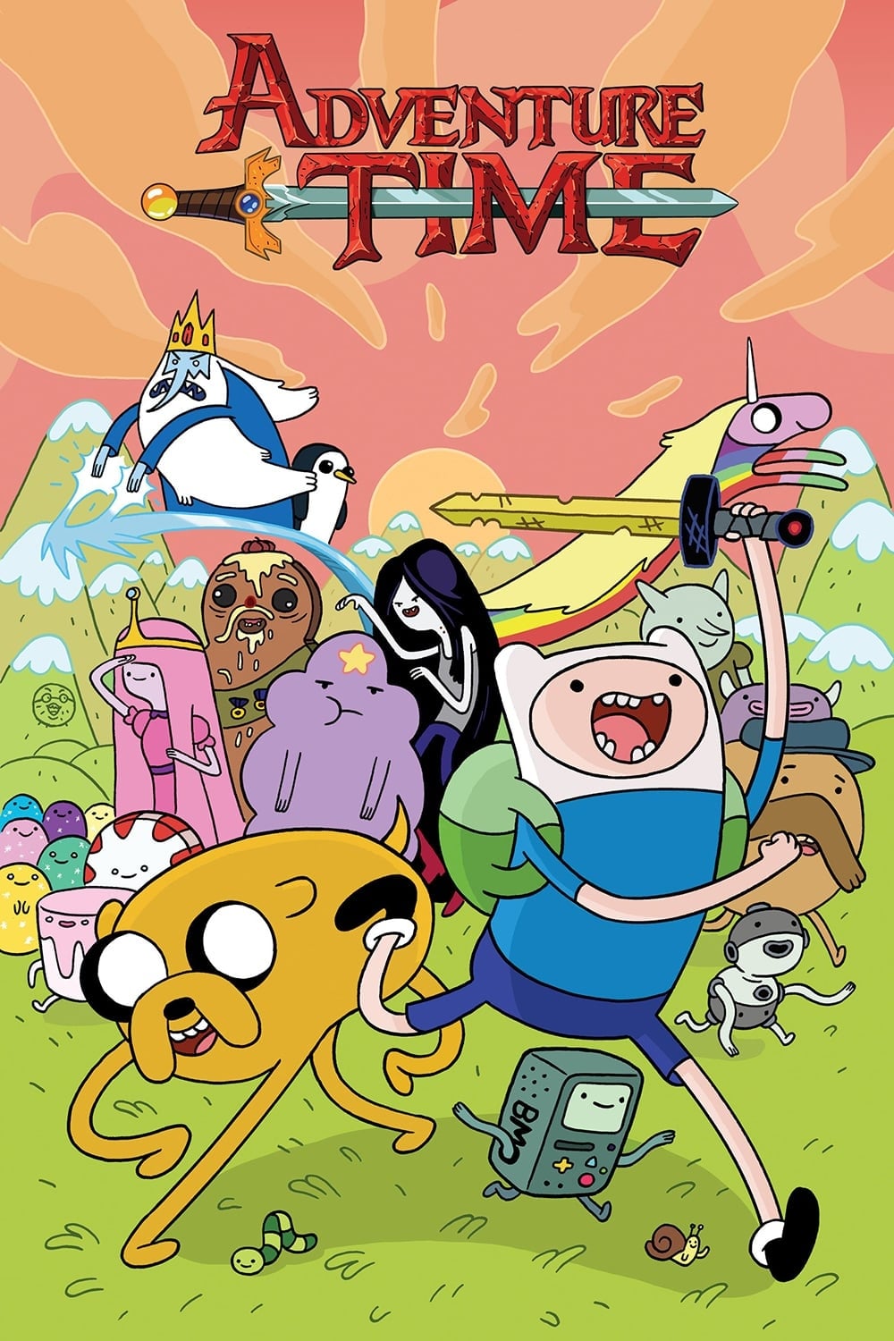 Les saisons de Adventure Time sont-elles disponibles sur Netflix ou autre ?