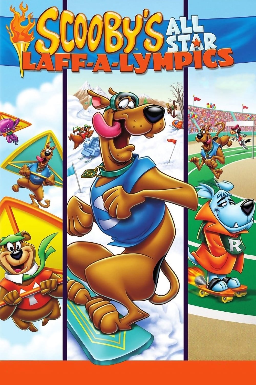 Affiche de la série Scooby's All-Star Laff-A-Lympics poster