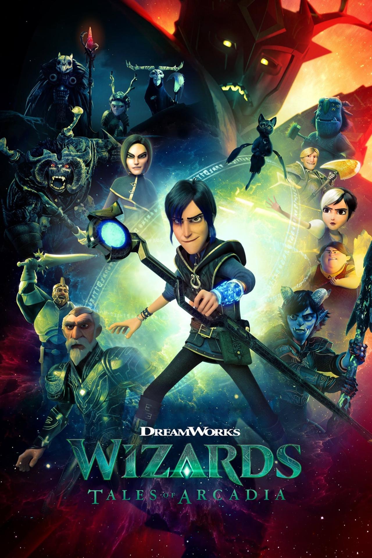 Affiche de la série Mages et Sorciers : Les Contes d'Arcadia poster