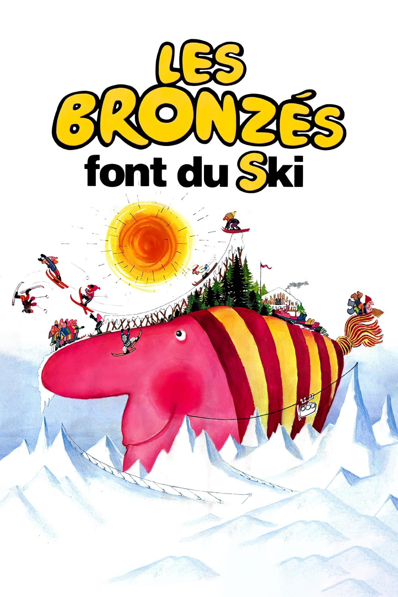 Affiche du film Les Bronzés font du ski poster