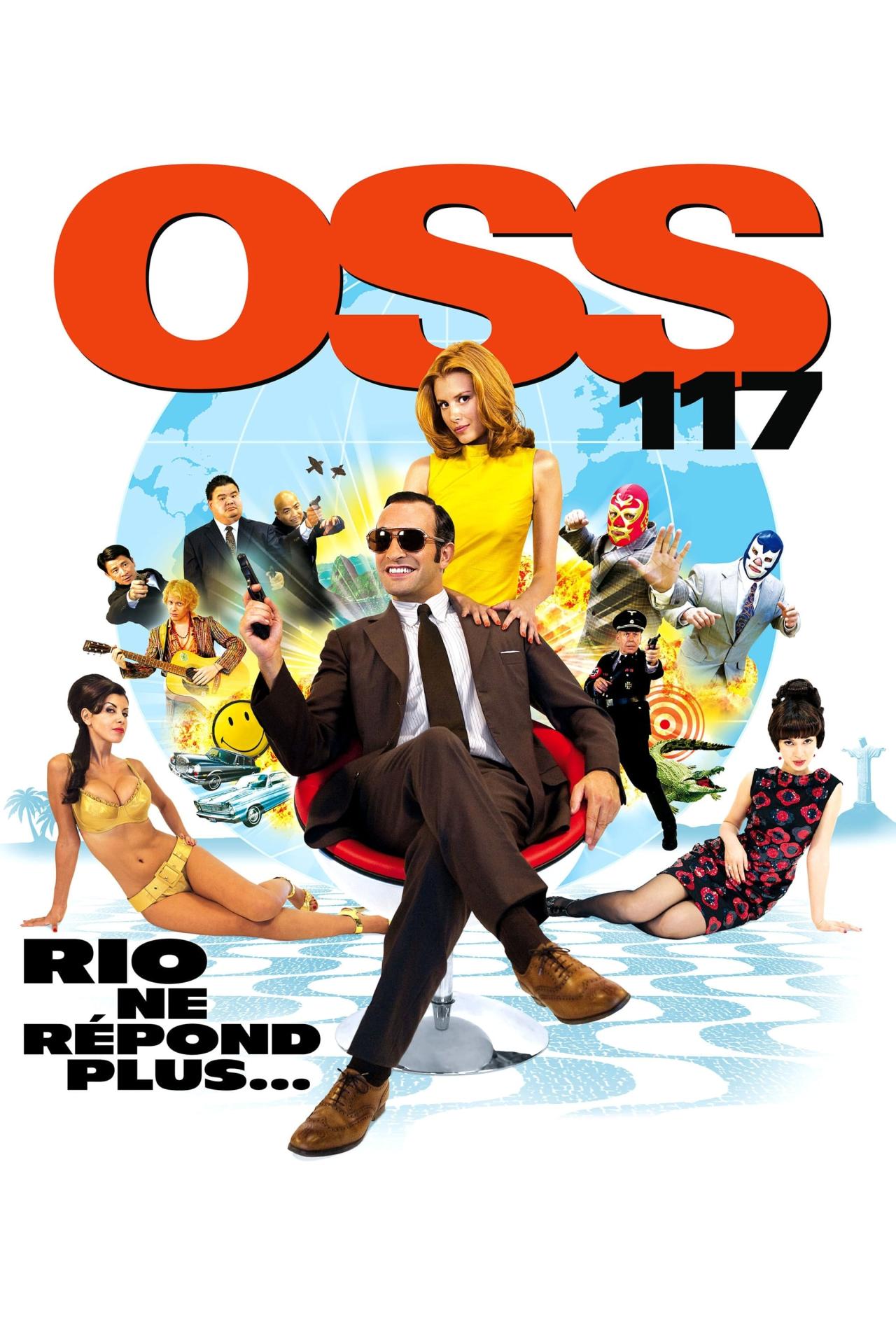 OSS 117 : Rio ne répond plus est-il disponible sur Netflix ou autre ?