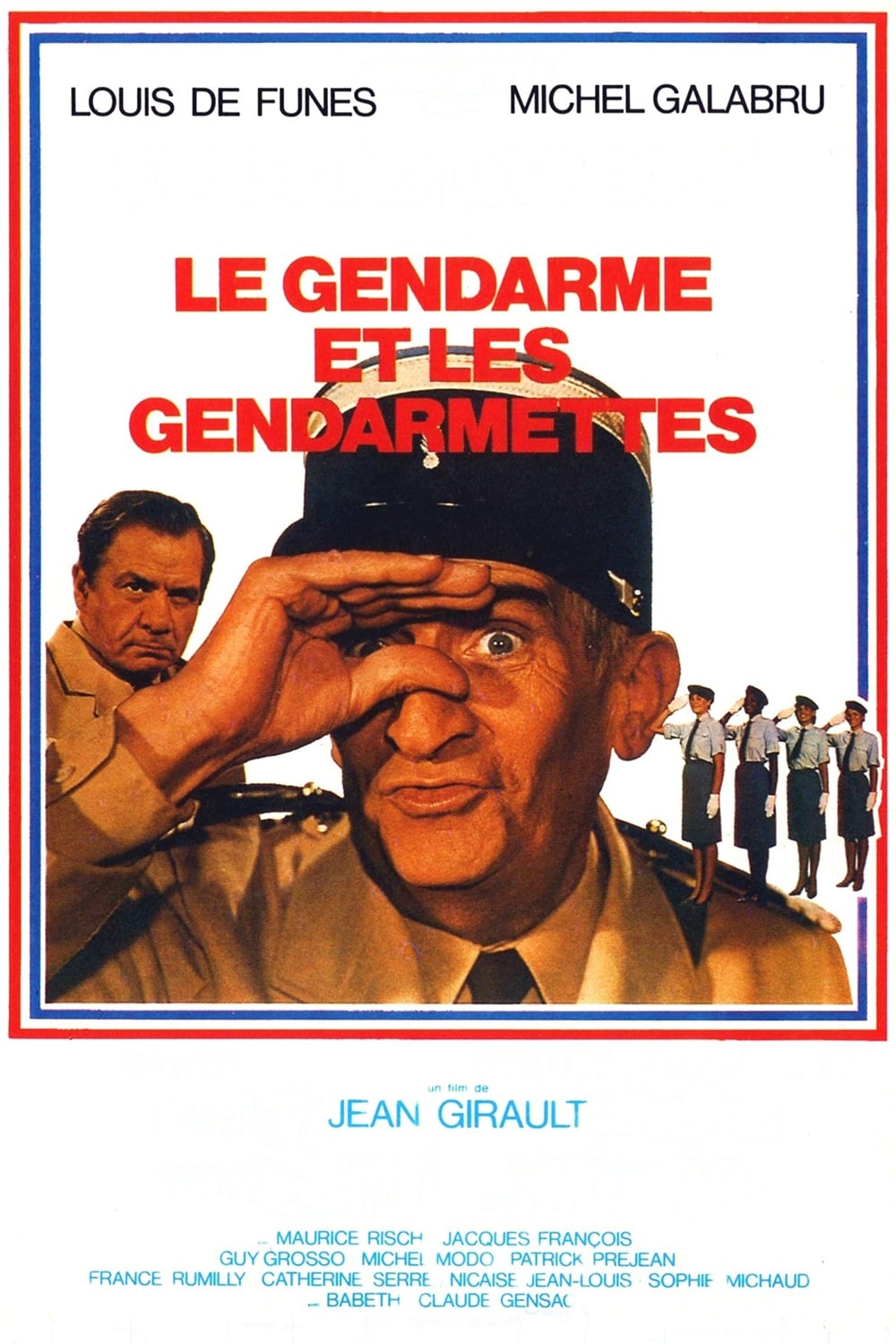 Affiche du film Le gendarme et les gendarmettes poster