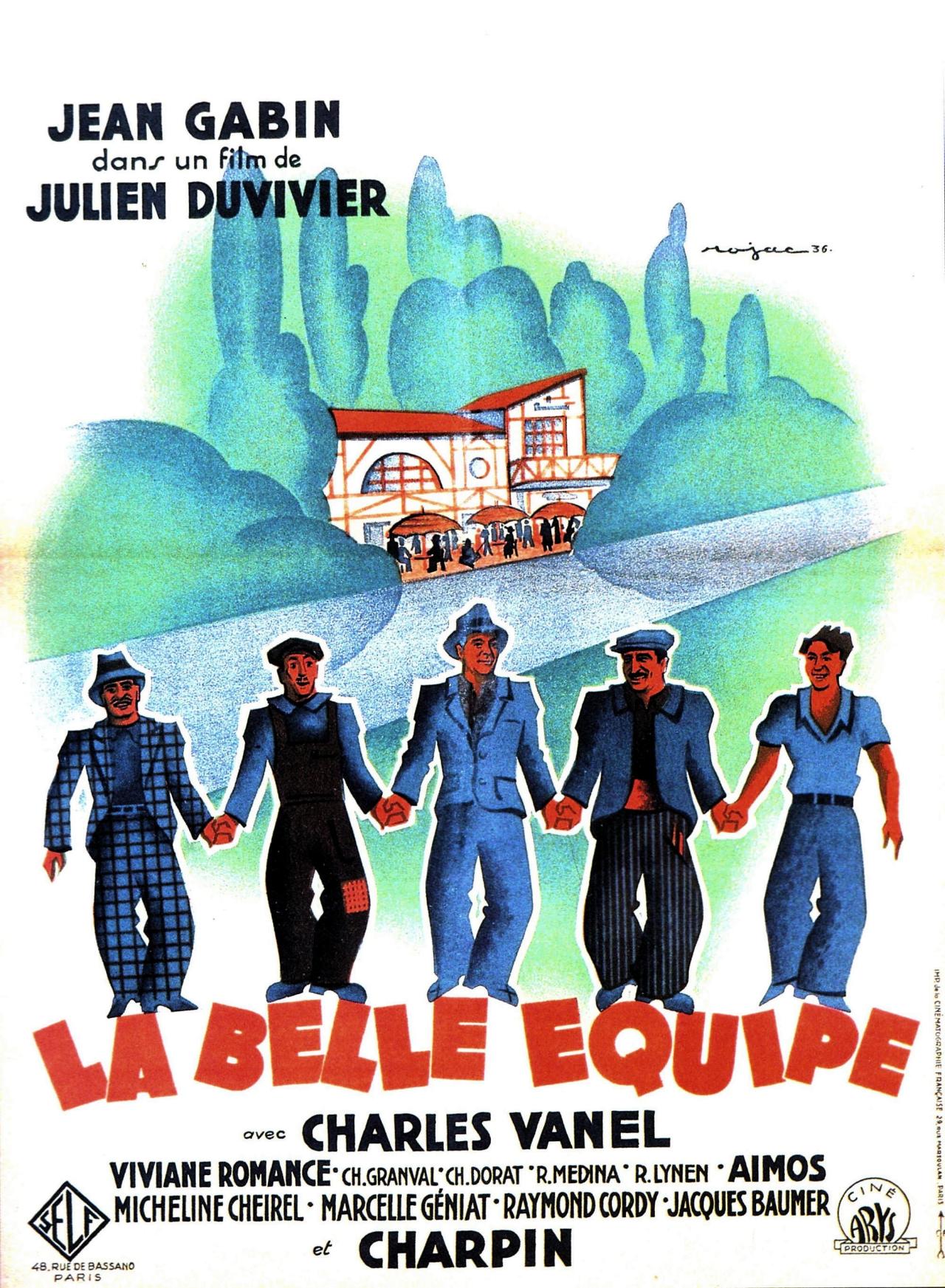 Affiche du film La Belle Équipe poster