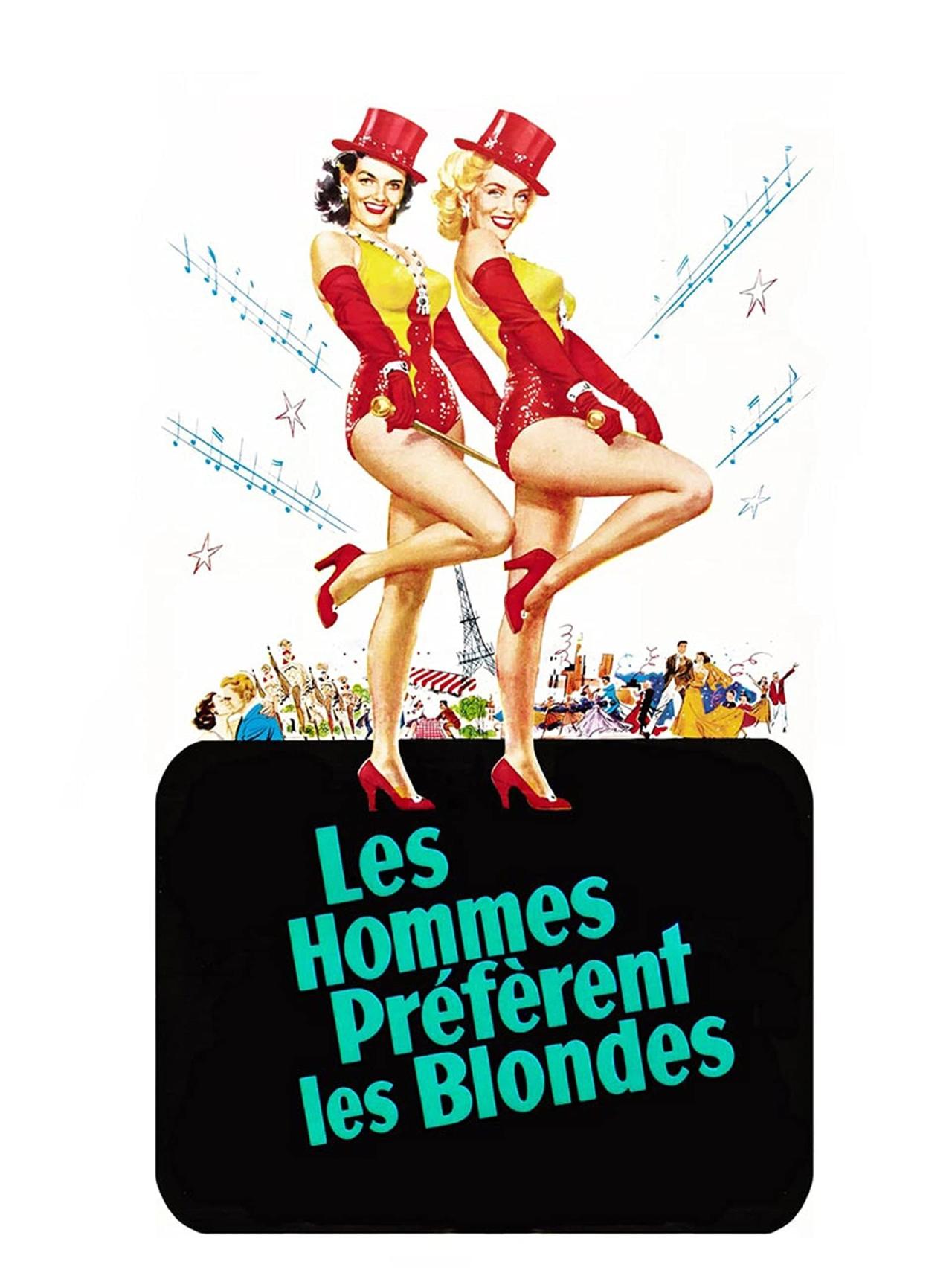 Affiche du film Les Hommes préfèrent les blondes poster