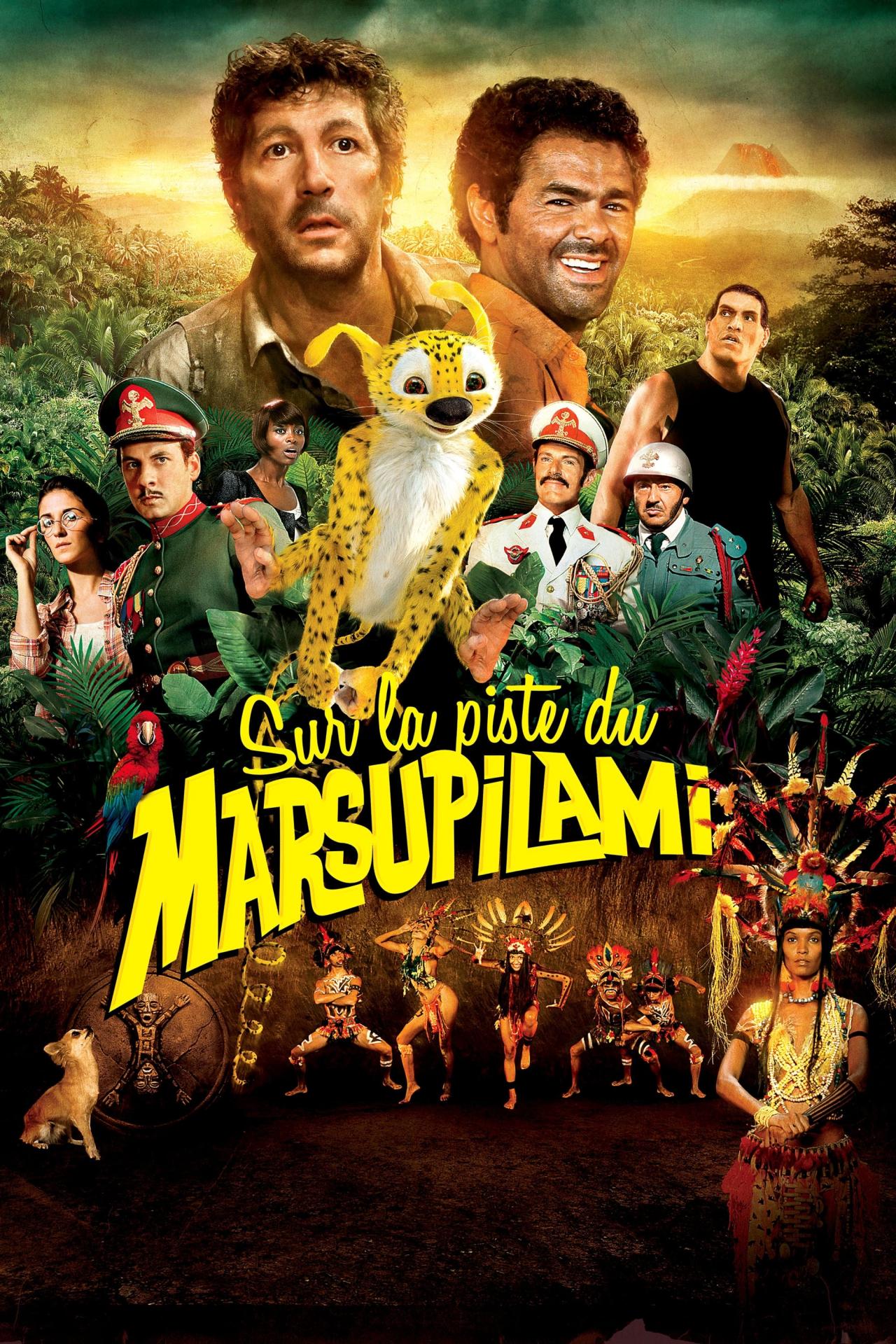 Affiche du film Sur la piste du Marsupilami poster