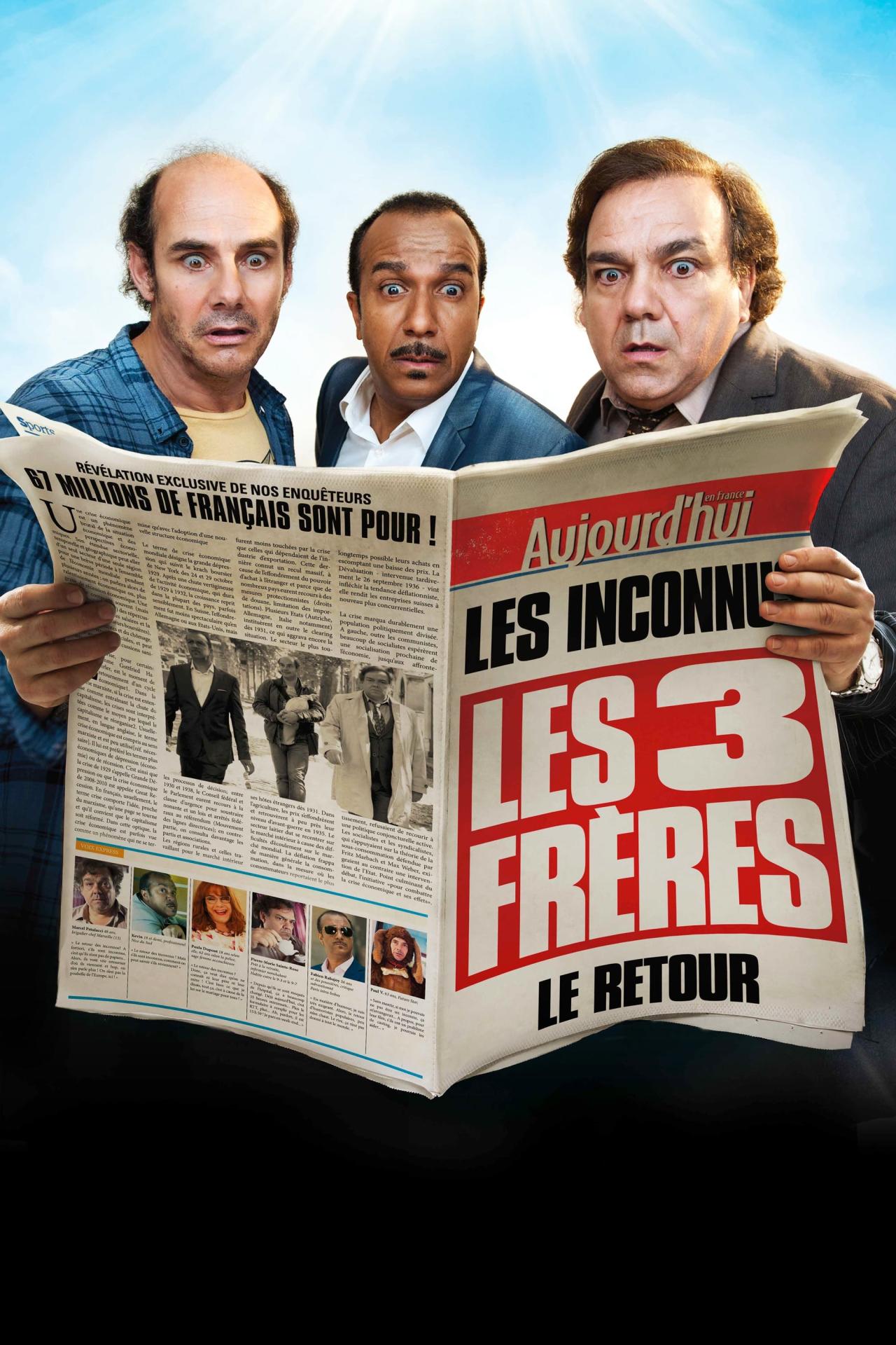 Affiche du film Les Trois Frères : Le Retour poster