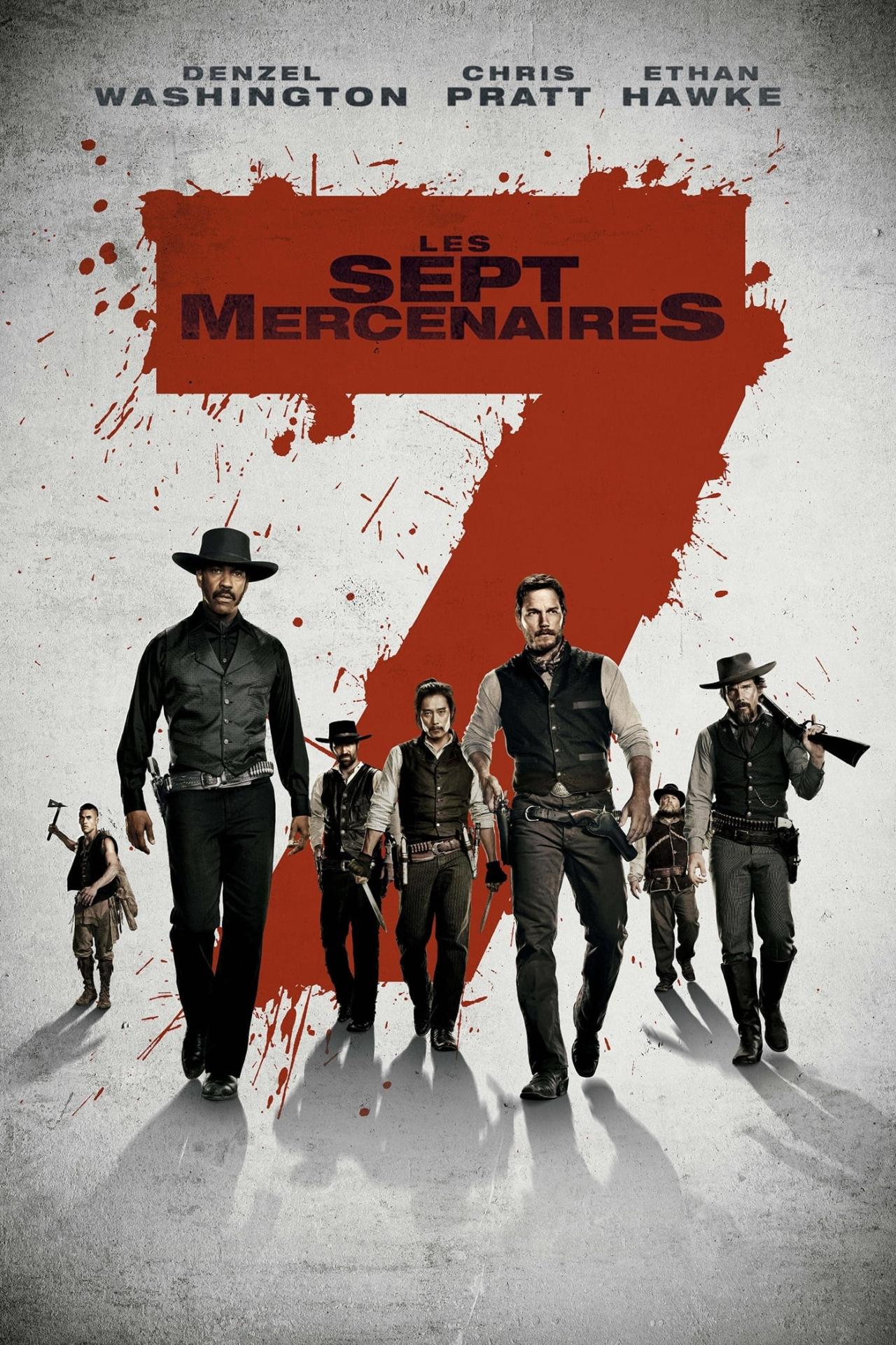 Affiche du film Les Sept Mercenaires poster