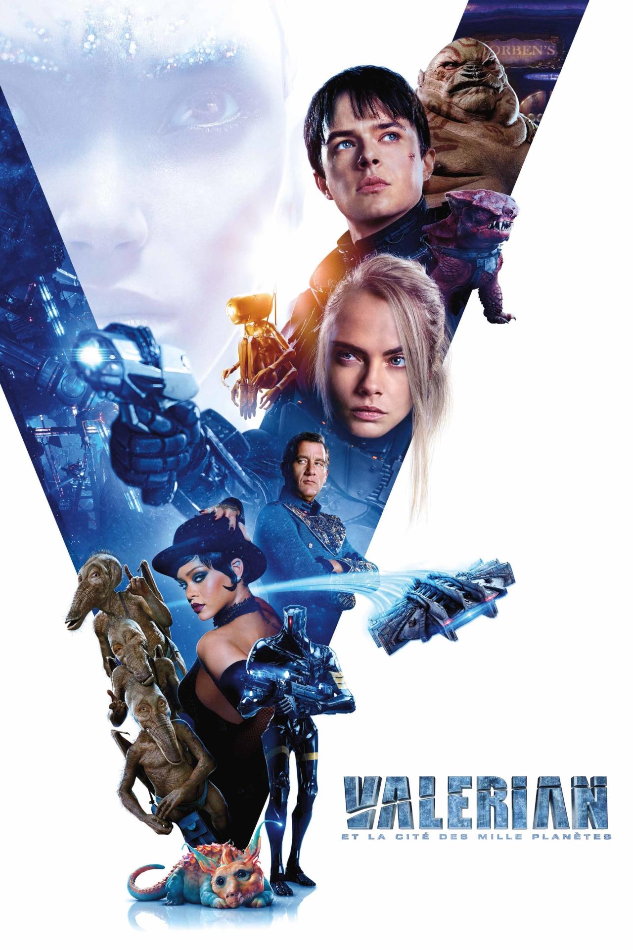 Affiche du film Valérian et la Cité des Mille Planètes poster