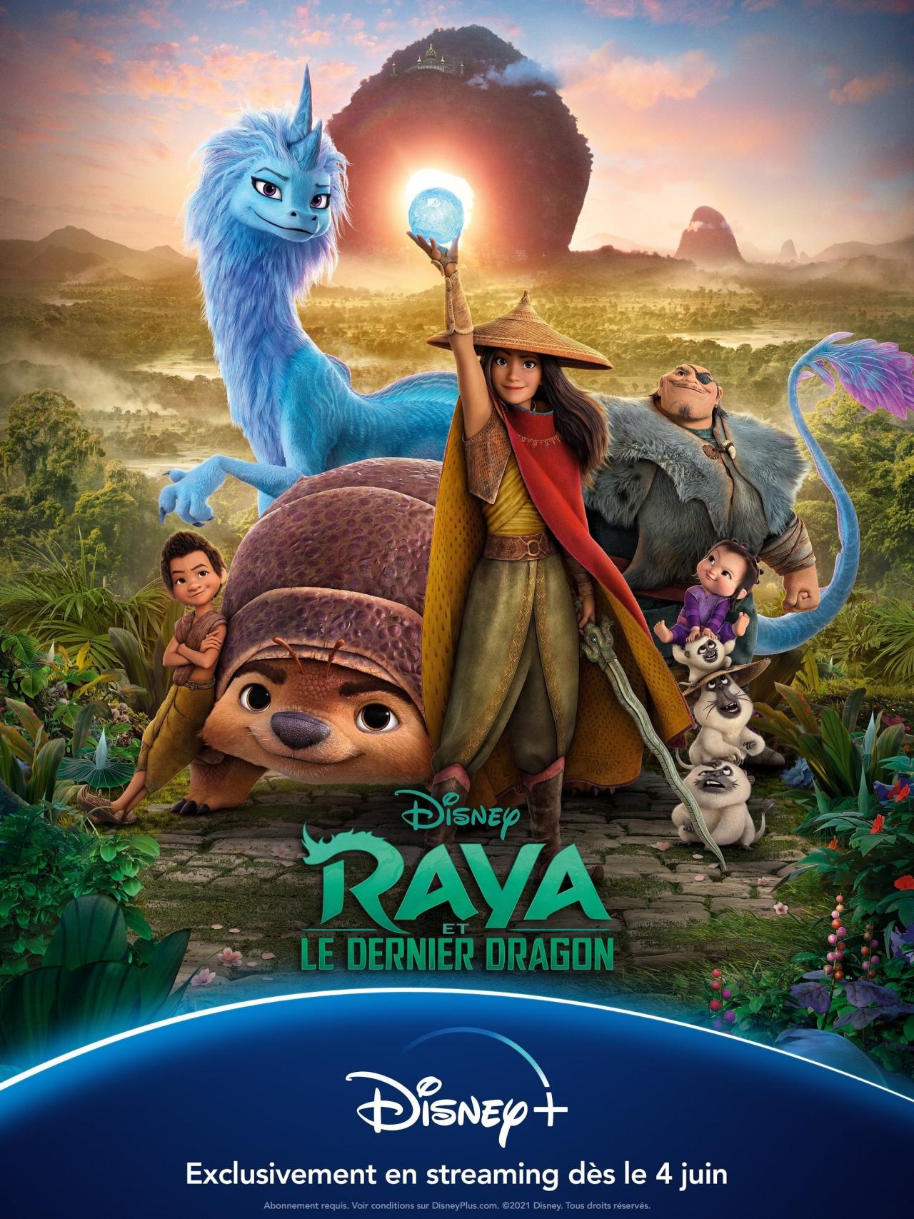 Affiche du film Raya et le Dernier Dragon