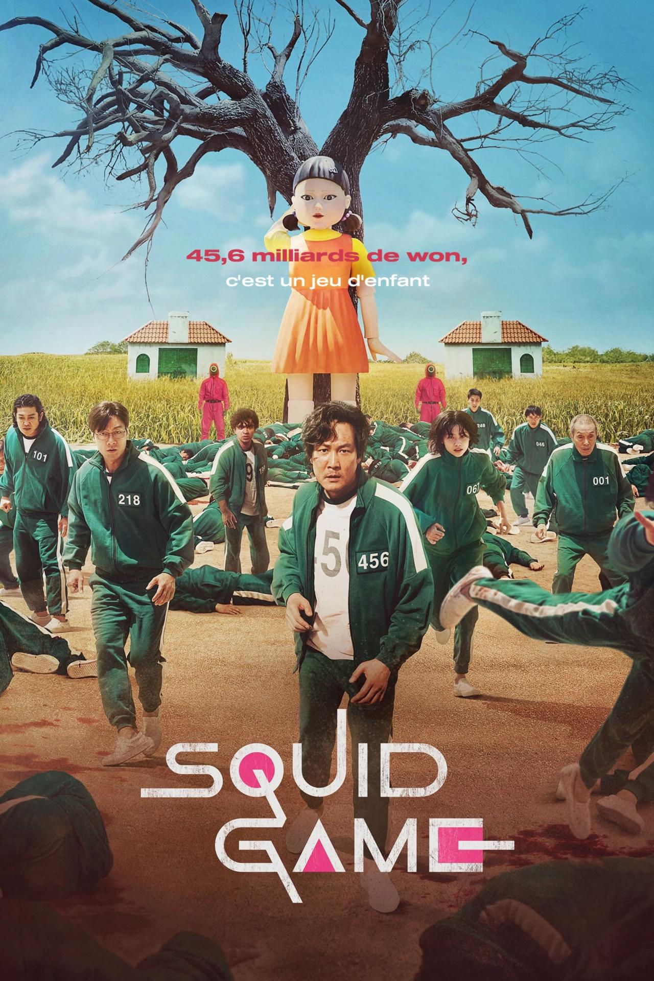 Affiche de la série Squid Game poster