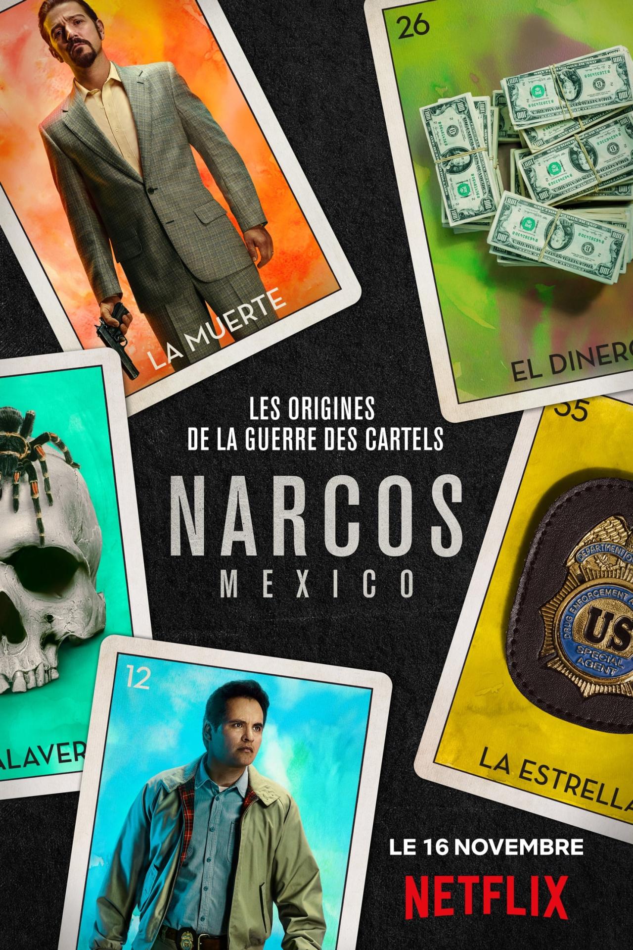 Les saisons de Narcos : Mexico sont-elles disponibles sur Netflix ou autre ?