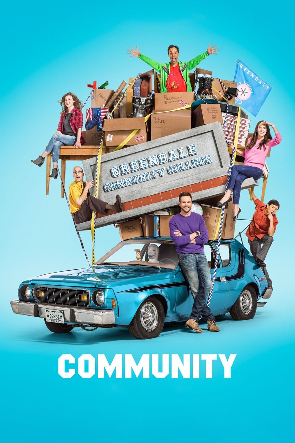Les saisons de Community sont-elles disponibles sur Netflix ou autre ?