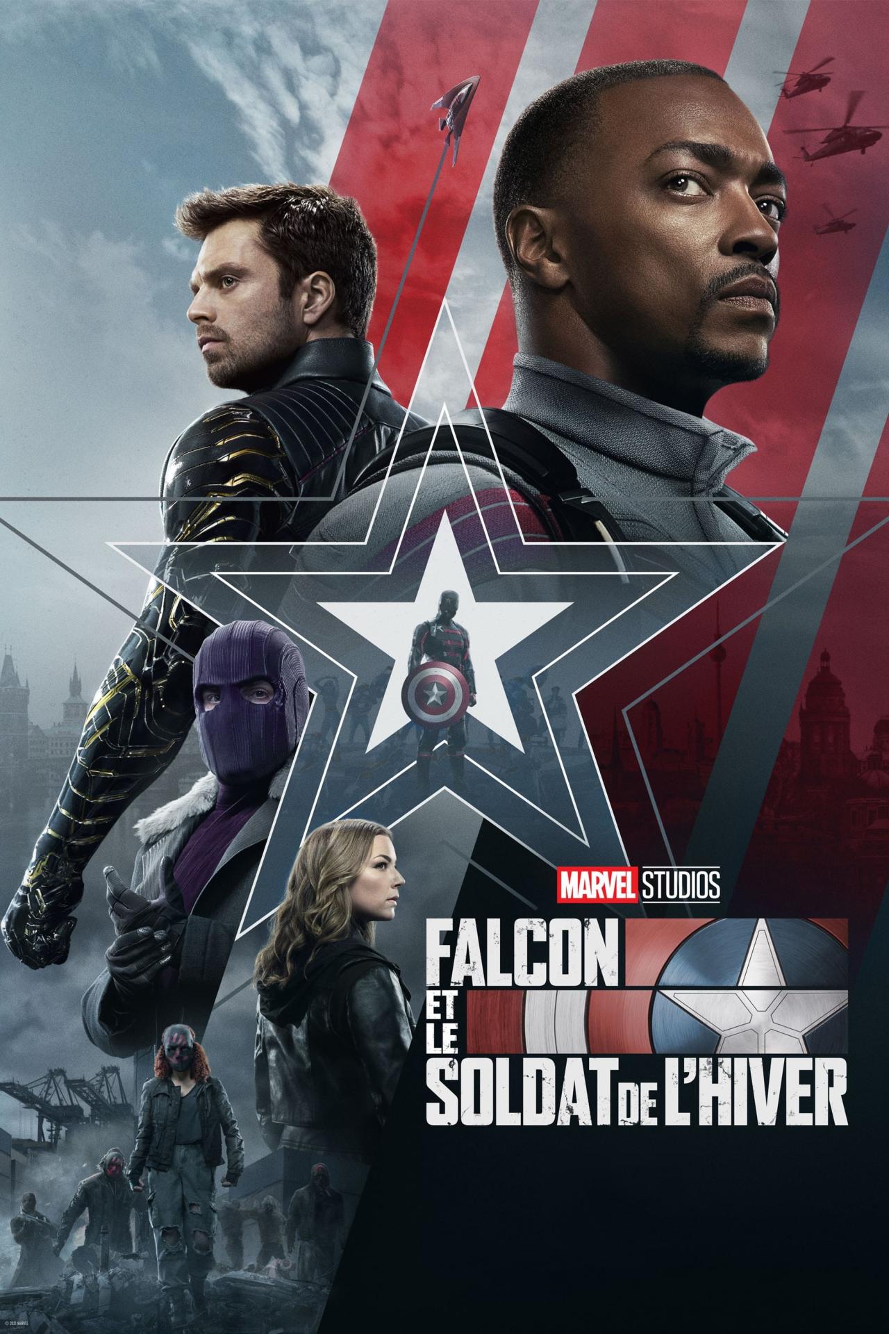 Les saisons de Falcon et le Soldat de l'hiver sont-elles disponibles sur Netflix ou autre ?