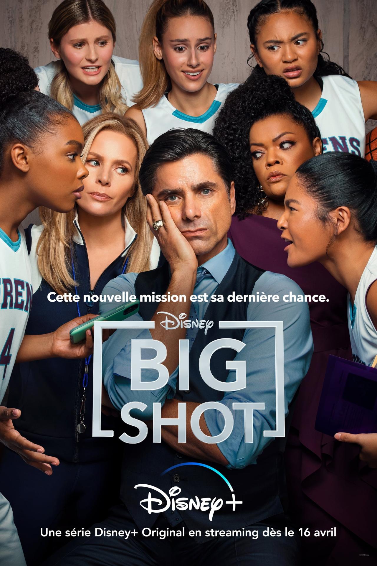 Les saisons de Big Shot sont-elles disponibles sur Netflix ou autre ?