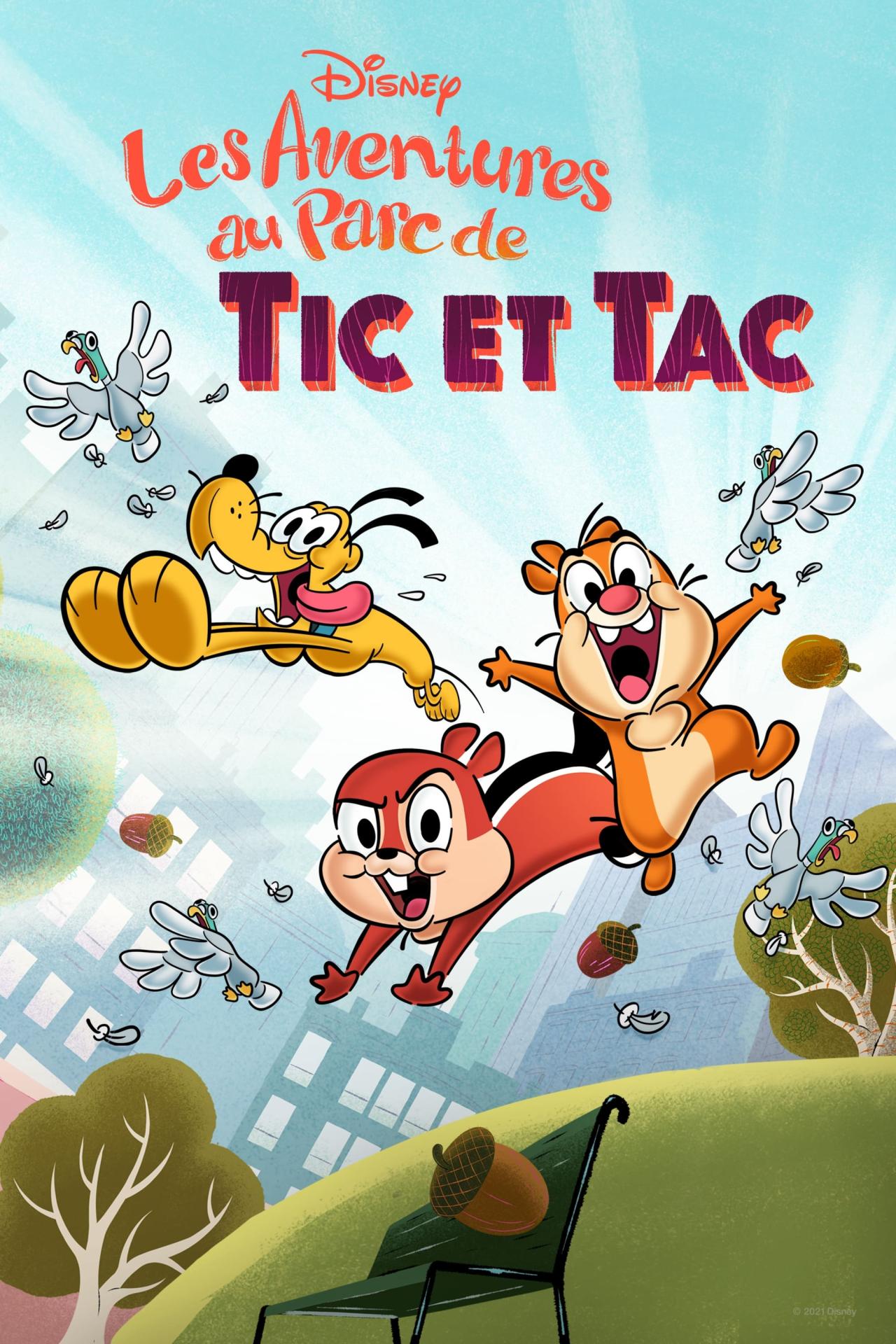 Affiche de la série Les aventures au parc de Tic et Tac