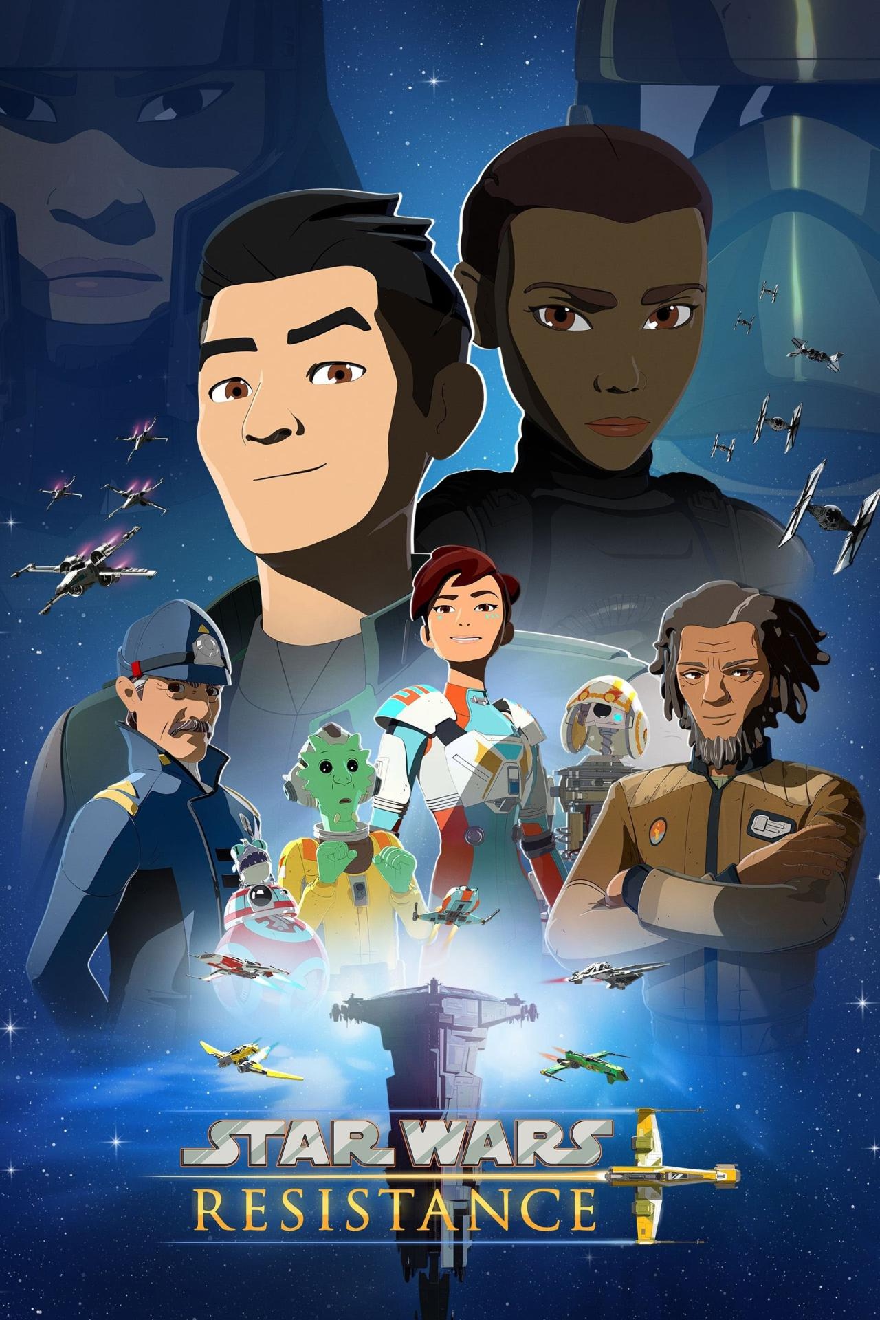 Les saisons de Star Wars Résistance sont-elles disponibles sur Netflix ou autre ?