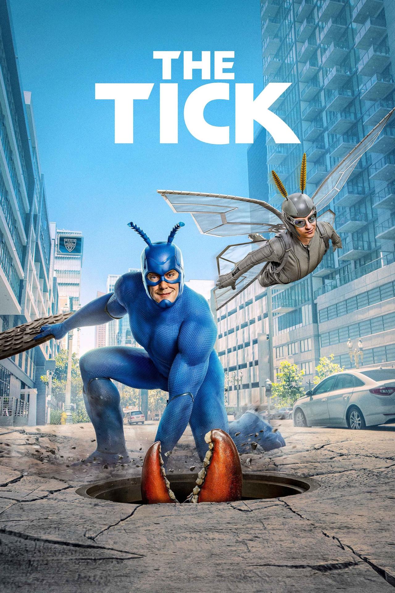 Les saisons de The Tick sont-elles disponibles sur Netflix ou autre ?