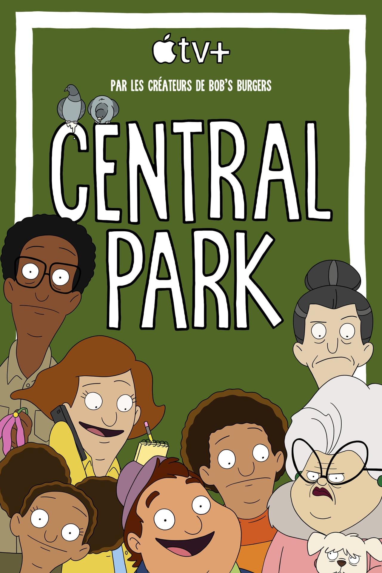 Les saisons de Central Park sont-elles disponibles sur Netflix ou autre ?